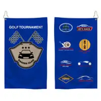 GOLF TOWELS, FISHING TOWELS, GOLF CADDY TOWELS & GOLF CADDY BIBS